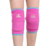 protection de genou pour enfant rose bleu