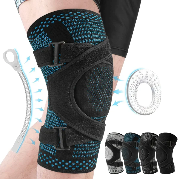 protection de genou TFL Ultima Bleu