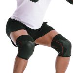 protection genou crossfit motif nid d'abeille