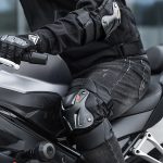 genouillère en PP pour sport de moto et cyclisme