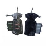 genouillère en cuir pour conduite hivernale