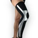 genouillère multicolore de compression pour basket-ball